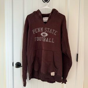 vintage penn state football hoodie